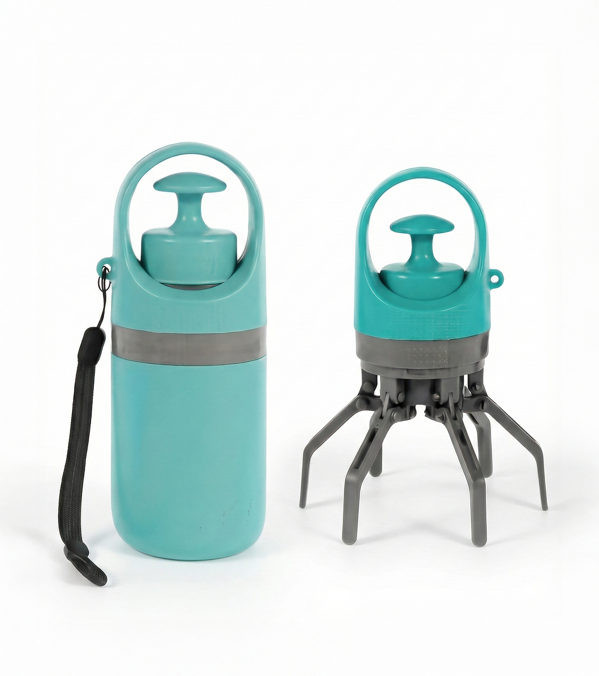 Dog Poop Scooper with Built-in Bag Dispenser