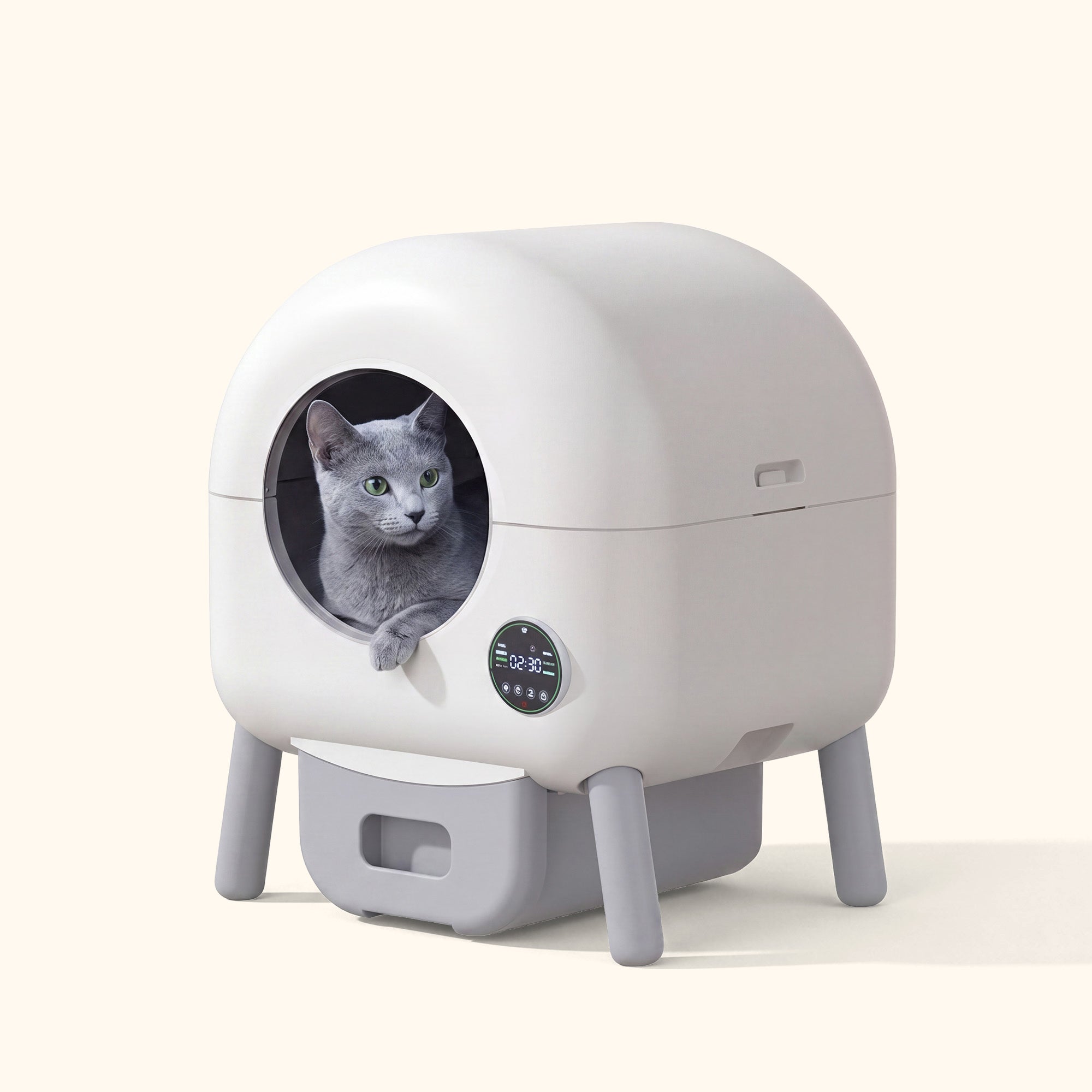 Self-Cleaning Litter Box with App Control