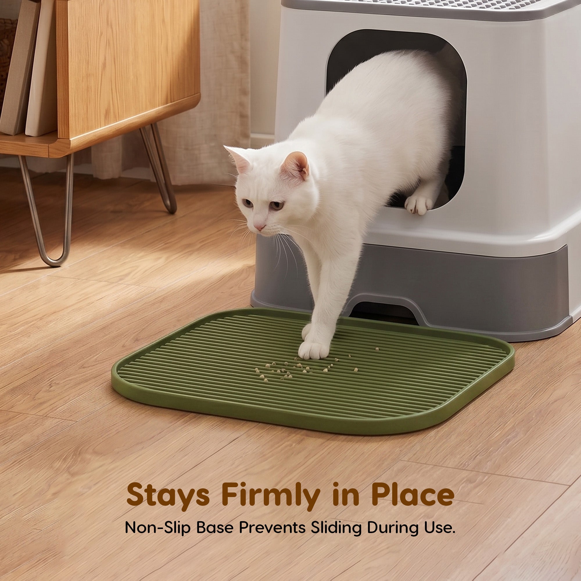 Cat Litter Mat, Waterproof Anti-Tracking Pad